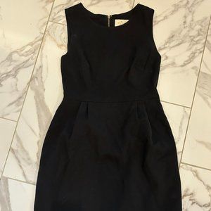 Kate Spade Black Wool Tiff Dress Size 4